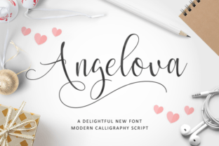 Angelova: A Modern Calligraphy Script with Genuine Versatility
