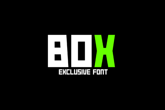 Box: A Clean Sans Serif Font Built for Clarity and Impact
