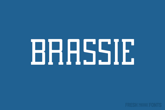 Brassie Family: A Versatile Typeface with Sports‑Inspired Character
