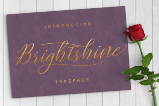 Brightshine: A Modern Script Font for Elegant Design