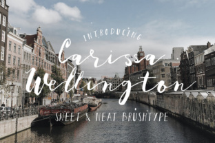 Carissa Wellington: A Handwritten Script Font for Real Workflows