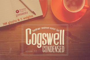 Cogswell Condensed: Handmade Sans Serif for Bold Design