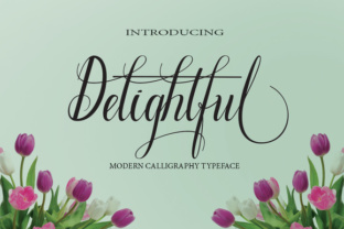 Delightful: A Stunning Handwritten Font for Modern Creatives