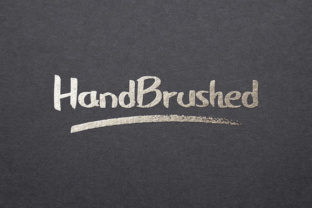 Handbrushed: A Hand-Drawn Font Built for Real Creative Work