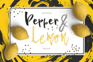 Pepper Lemon: A Font Duo That Brings Character to Real Projects