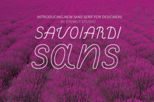 Savoiardi Sans: A Strategic Monoline Sans Serif for Intentional Brand Communication