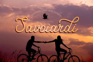 Savoiardi Script: A Mono Line Font with Genuine Character