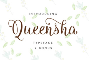 The Queensha Font: Where Classic Copperplate Meets Contemporary Elegance