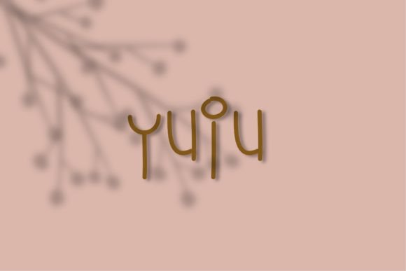 Yuju: A Handwriting Script Font with Character